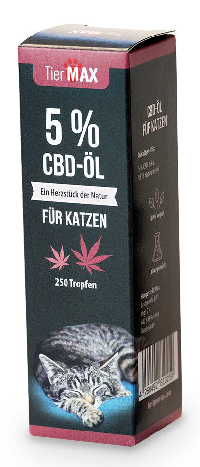 CBD-Öl 5% für Katzen