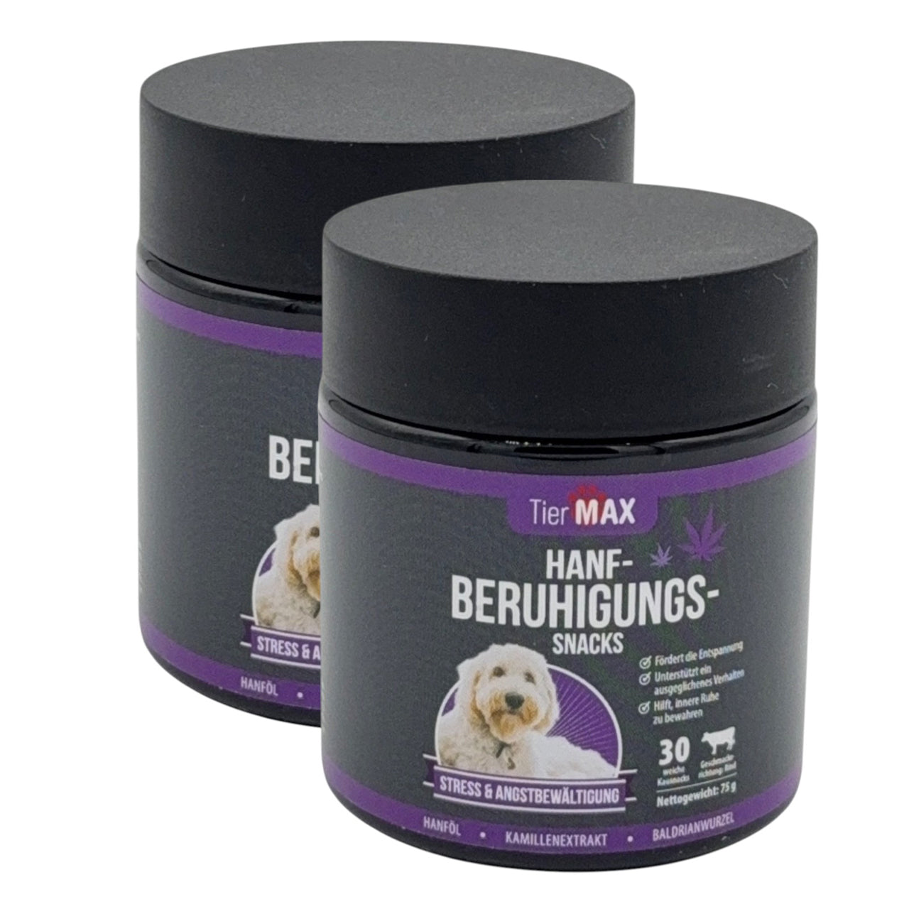 TierMAX Hanf-Beruhigungssnacks