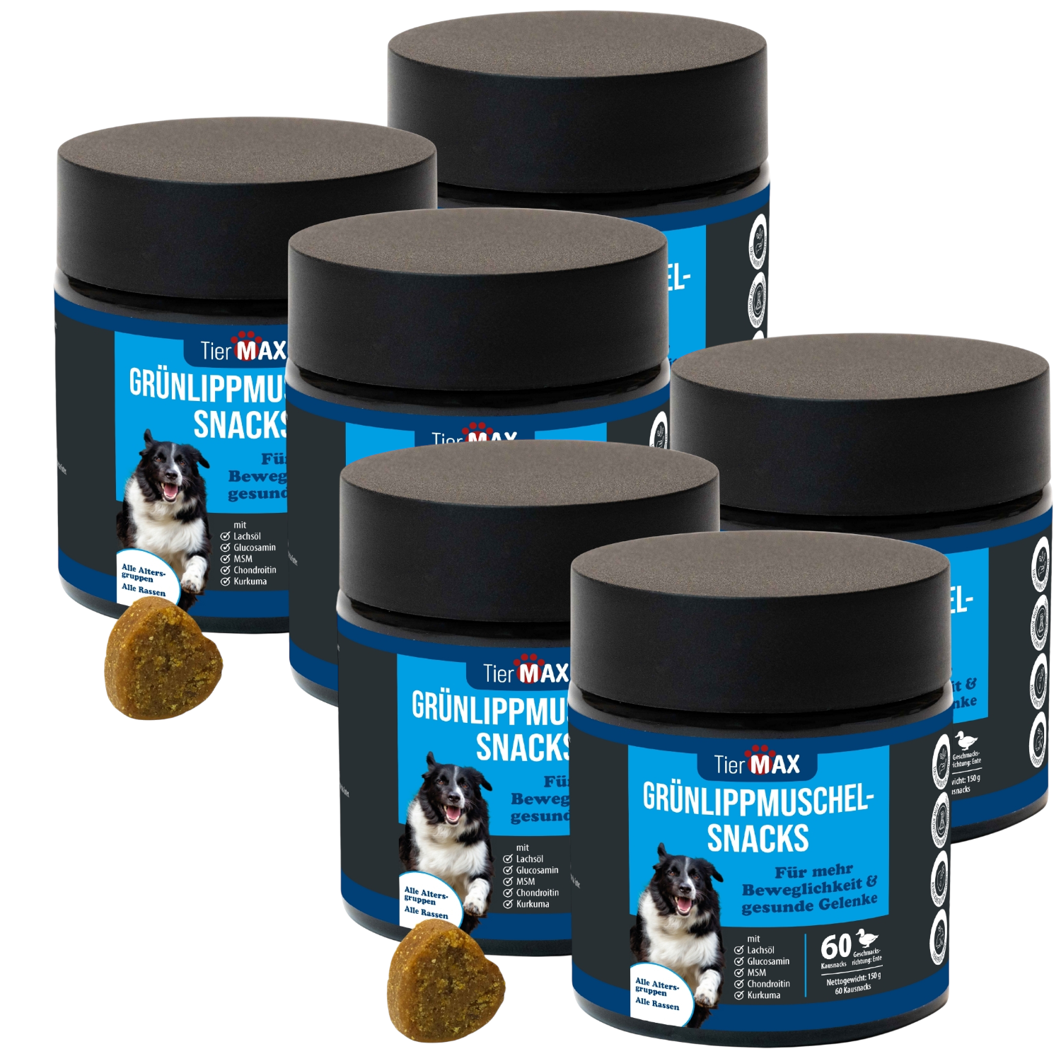 TierMAX Grünlippmuschel-Snacks