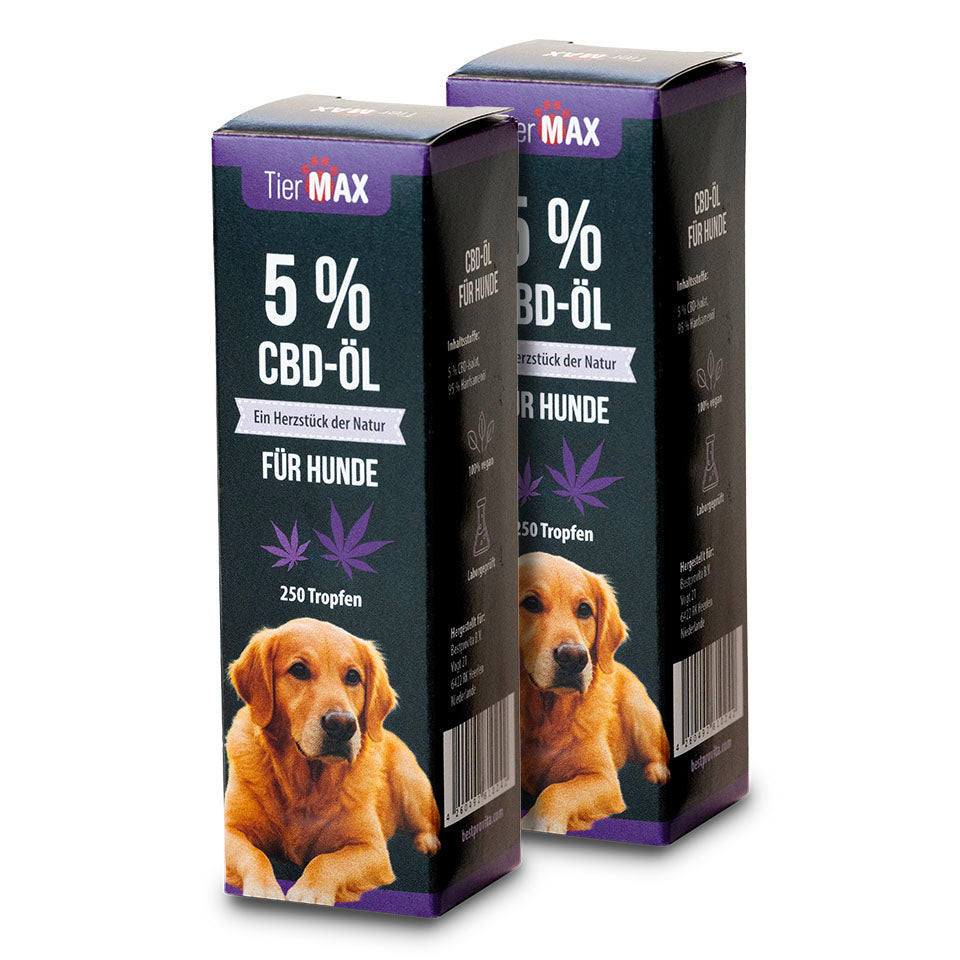 CBD-Öl 5% für Hunde