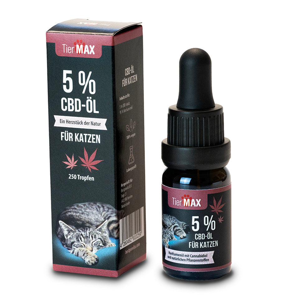 CBD-Öl 5% für Katzen