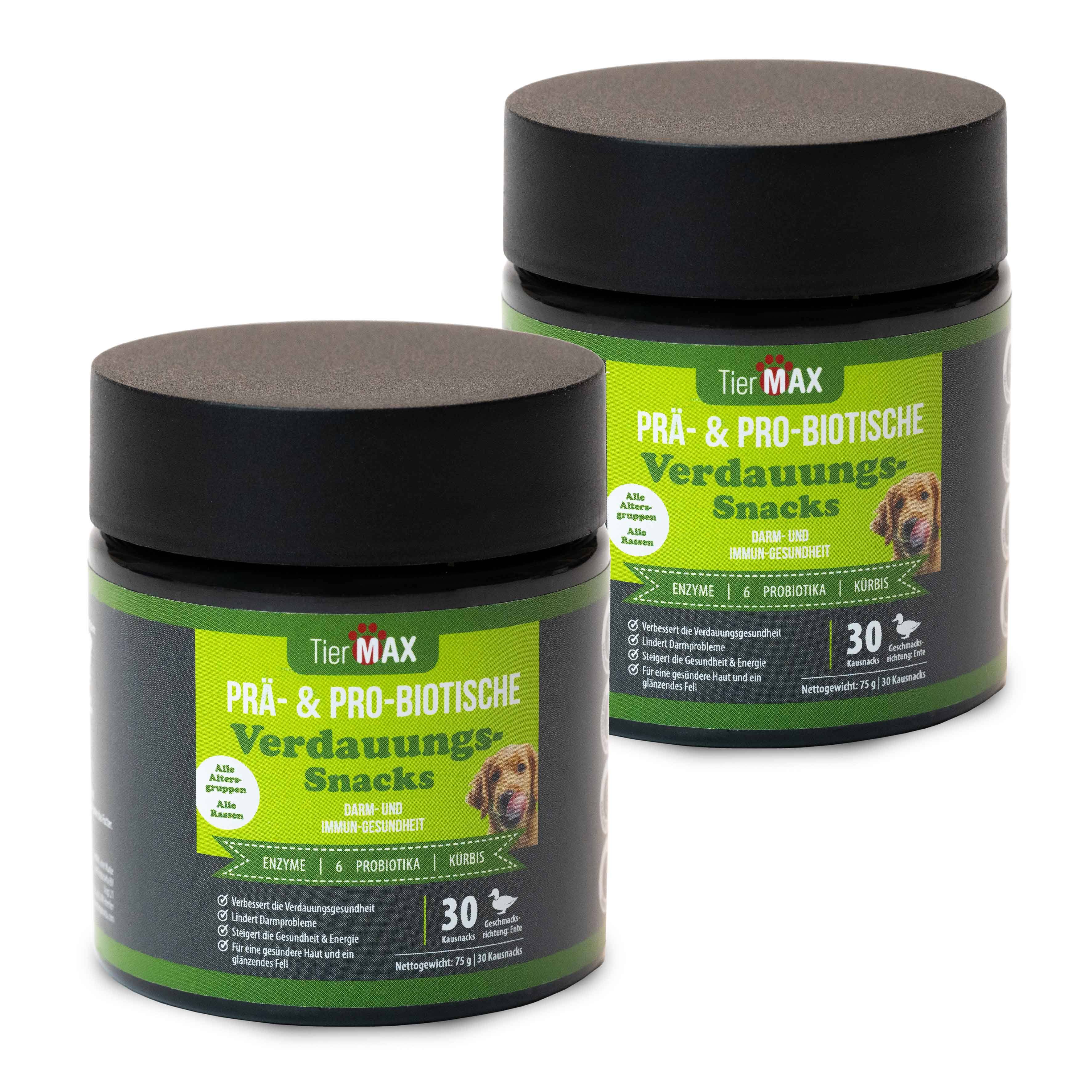 TierMAX Prä- & Pro-Biotische Verdauungssnacks