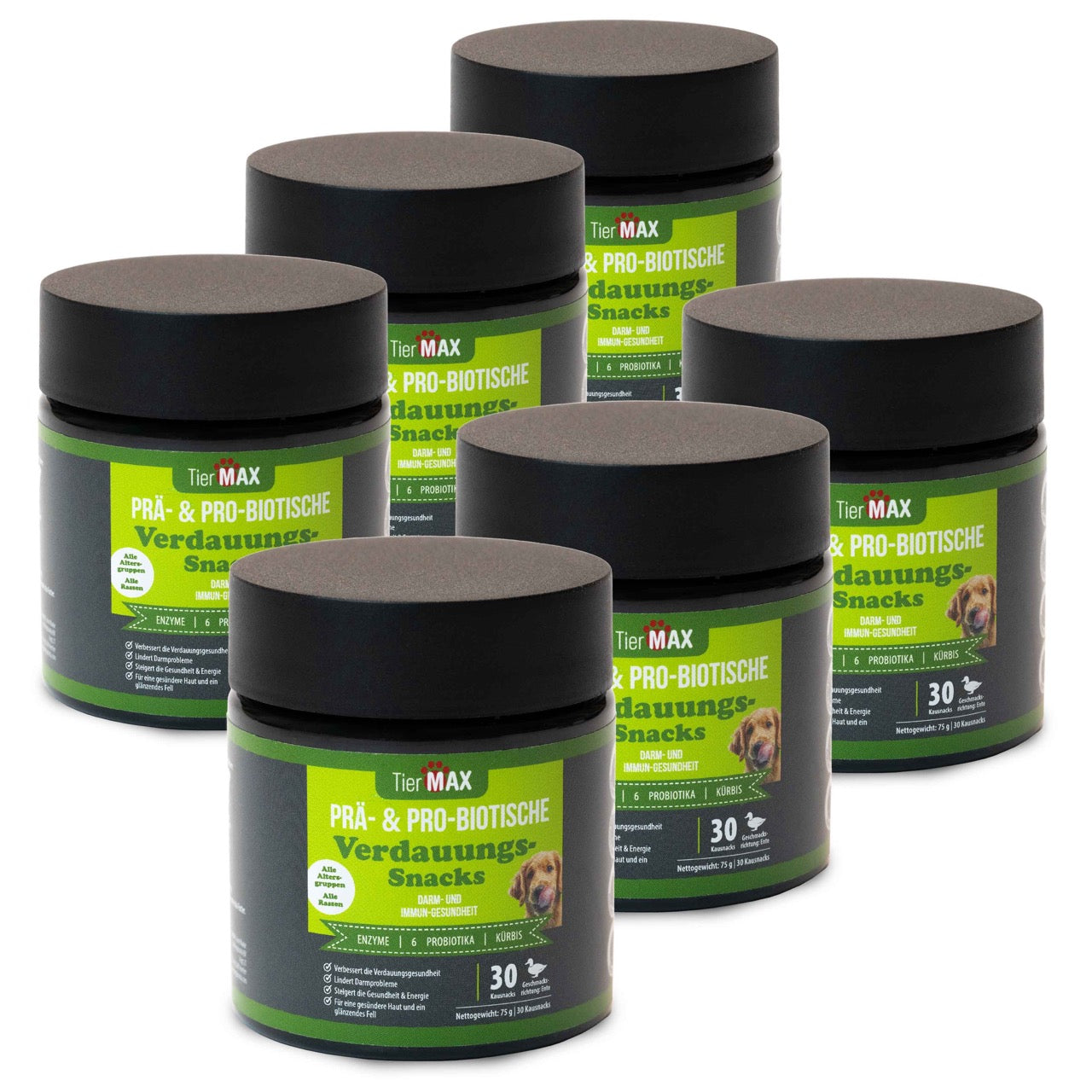 TierMAX Prä- & Pro-Biotische Verdauungssnacks