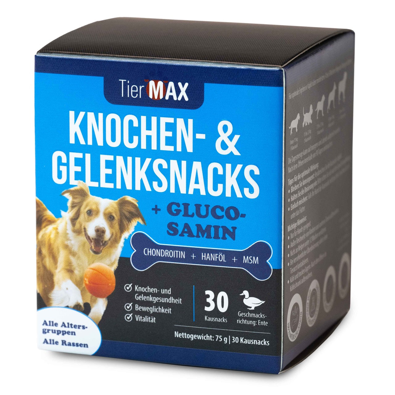 TierMAX Knochen- & Gelenksnacks mit Glucosamin