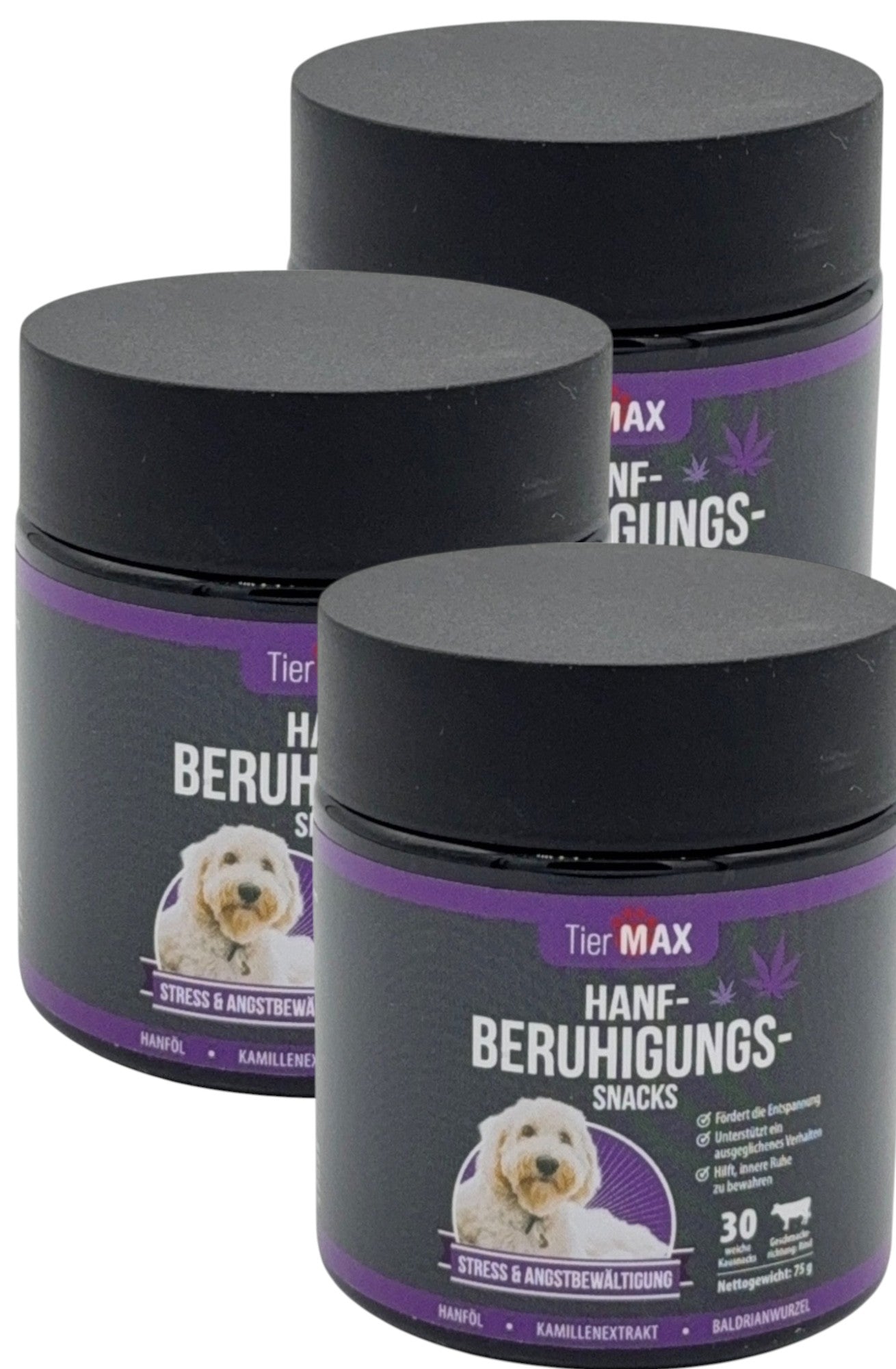 TierMAX Hanf-Beruhigungssnacks