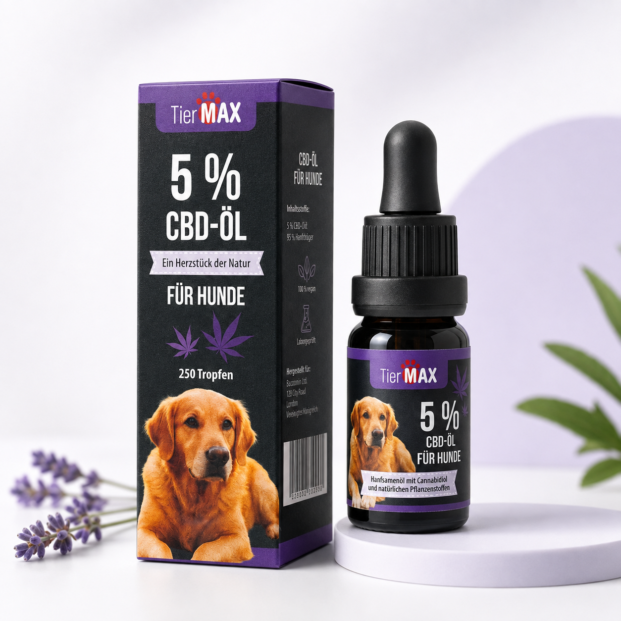 CBD-Öl 5% für Hunde